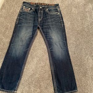 Men’s rock revival jeans